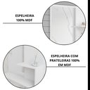 Ver imagem 5 de Gabinete Suspenso com Cuba e Espelheira Isa Branco