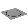 Ralo Click Inteligente Aço Inox Quadrado Veda Cheiro 15x15cm Maxforte - 5