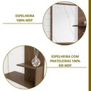 Ver imagem 7 de Gabinete Suspenso com Cuba e Espelheira Isa Amêndoa/Off White