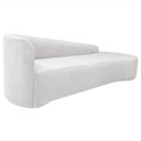 Ver imagem 4 de Kit Divã Recamier Orgânico França 250cm Lado Direito e Poltrona Amore Bouclé