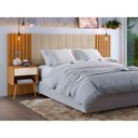 Ver imagem 2 de Cabeceira Box Zara com Capitonê e Mesa de Cabeceira - Robel - Ml Robel Móveis Cabeceira Casal e Quee