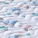 Ver imagem 3 de Colchão para Berço Americano Helero Espuma D18 1 Lado Plastificado Urso Meigo Azul Casah