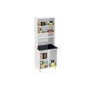 Ver imagem 5 de Cozinha Compacta Telasul Mirage Aço c/4 Portas 80cm Branco
