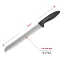 Ver imagem 3 de Conjunto de Facas Inox Escovado Preto 4 Pçs com Descascador