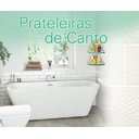 Ver imagem 3 de Prateleira Canto Chanfrada C/ Grade 25x25 Cm - 8mm - Incolor