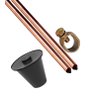 Kit 2 Haste Aterr Cobre - 1/2 X 2,0mts 10mm + Conector+caixa - 1