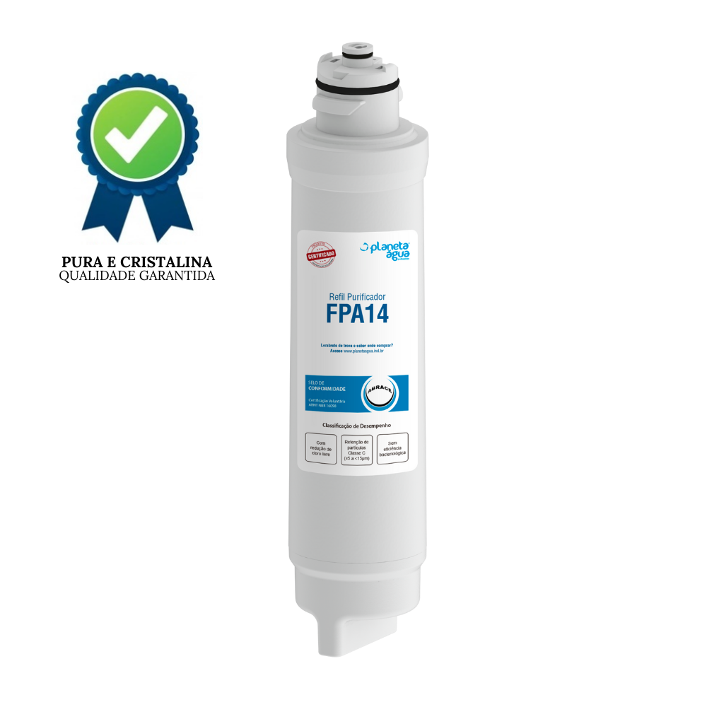 Refil Filtro Fpa14 para Purificador de Água Electrolux