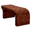 Ver imagem 1 de Maca de Estética Reclinável e Reta Andressa Speciale Home Terracota Veludo