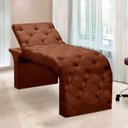 Ver imagem 3 de Maca de Estética Reclinável e Reta Andressa Speciale Home Terracota Veludo