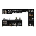 Ver imagem 5 de Cozinha Modulada Completa 357cm 6 Peças com Balcão para Cooktop Veneza Multimóveis MP2275