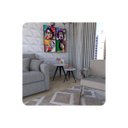 Ver imagem 3 de Conjunto 2 Mesinhas Lateral Canto Sala Quarto Redonda P.b Fs