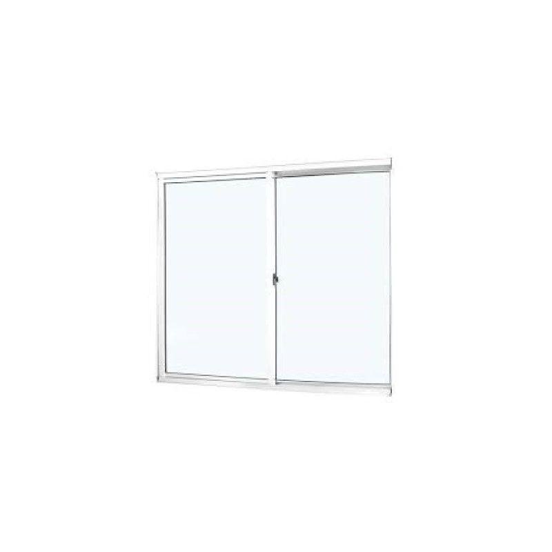 Janela Wc de Alumínio 02 Folhas Fit Branca - 60x60 - 2