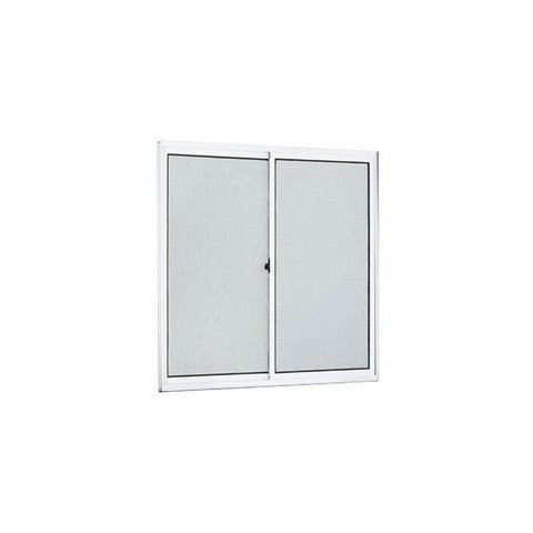 Janela Wc de Alumínio 02 Folhas Fit Branca - 60x60