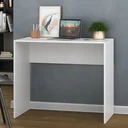 Ver imagem 1 de Escrivaninha Reta 90cm Branca