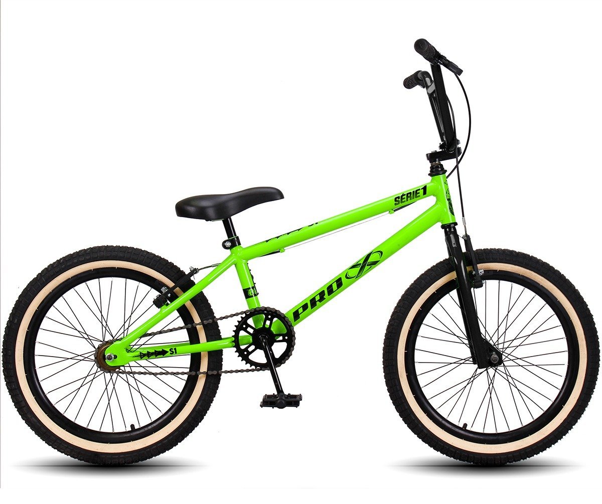 Bicicleta Aro 20 Bmx Pro-x Série 1 Freio V-brake Pneu Balão Pro X