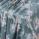 Ver imagem 2 de Jogo Cama Lençol Celi Queen Micropercal 200 Fios 4 Peças - Verde Floral