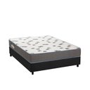 Ver imagem 1 de Cama Box Casal: Colchão Espuma D33 Ortobom Light + Base CRC Suede Gray(138x188)