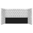 Ver imagem 5 de Kit Cabeceira e Calçadeira Baú King Everest P02 195cm para Cama Box Suede - Doce Sonho Móveis