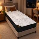 Ver imagem 1 de Colchão Solteiro D28 17cm Espuma Firme Alta Durabilidade Conforto Premium Especial