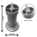 Ver imagem 4 de Kit para Cama Box com 7 Unidades Cinza com Altura de 13 Cm