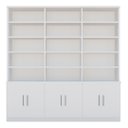 Ver imagem 7 de Estante de Livros 6 Portas 5 Prateleiras Moderno