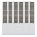 Ver imagem 2 de Armário Multiuso para Escritório com Vidro 12 Portas