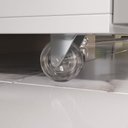 Ver imagem 7 de Conjunto de Gabinete Banheiro Creta 80cm (gabinete+cuba+espelheira) Branco Cinza