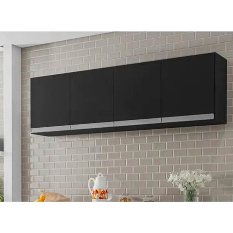 Armário Aéreo para Cozinha com 4 Portas Itália