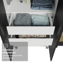 Ver mais imagens de Guarda-Roupa Casal com Pés 6 Portas Batentes com Espelho Netuno Madesa