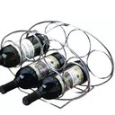 Ver imagem 2 de Adega Oval 6 Garrafas Vinho Espumante Porta Suporte Cromada