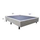 Ver imagem 7 de Base Cama Box Viúva Suede Bordado Bege SkyBox