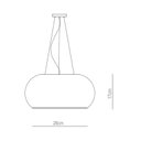 Ver imagem 3 de Pendente Plafon Sobrepor Cristal Ø28cm Yamamura