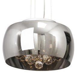 Pendente Plafon Sobrepor Cristal Ø28cm Yamamura - 4