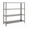 Estante aberta 4 Planos em inox Therj EPSInox AISI 430 170cm x 30cm x 120cm - 1