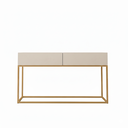 Ver imagem 2 de Aparador Buffet Maitê 1.10m Estilo Industrial para Hall de Entrada:off White