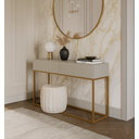 Ver imagem 1 de Aparador Buffet Maitê 1.10m Estilo Industrial para Hall de Entrada:off White