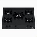 Ver imagem 5 de Fogão de Mesa 5 Bocas Venax Grand Petit Line Preto Gás Glp Automático Bivolt 26007