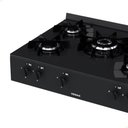 Ver imagem 7 de Fogão de Mesa 5 Bocas Venax Grand Petit Line Preto Gás Glp Automático Bivolt 26007