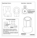 Ver imagem 2 de Acabamento de Registro Metal Pressão/gaveta 3/4':prateado/cromado