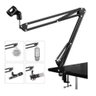 Braço Articulado Suporte de Mesa Aço para Microfone - 4