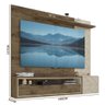 Painel para Tv até 65 Polegadas Prisma Caemmun Jatobá/off White - 2
