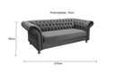Ver imagem 4 de Namoradeira Chesterfield Conde Veludo:Verde