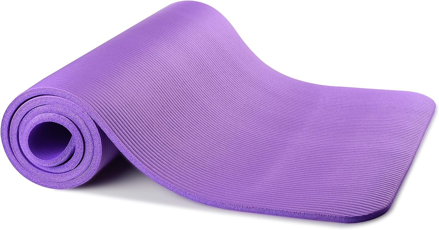 Balancefrom Tapete de Ioga Multiuso 180 X 61 Cm Roxo - 2