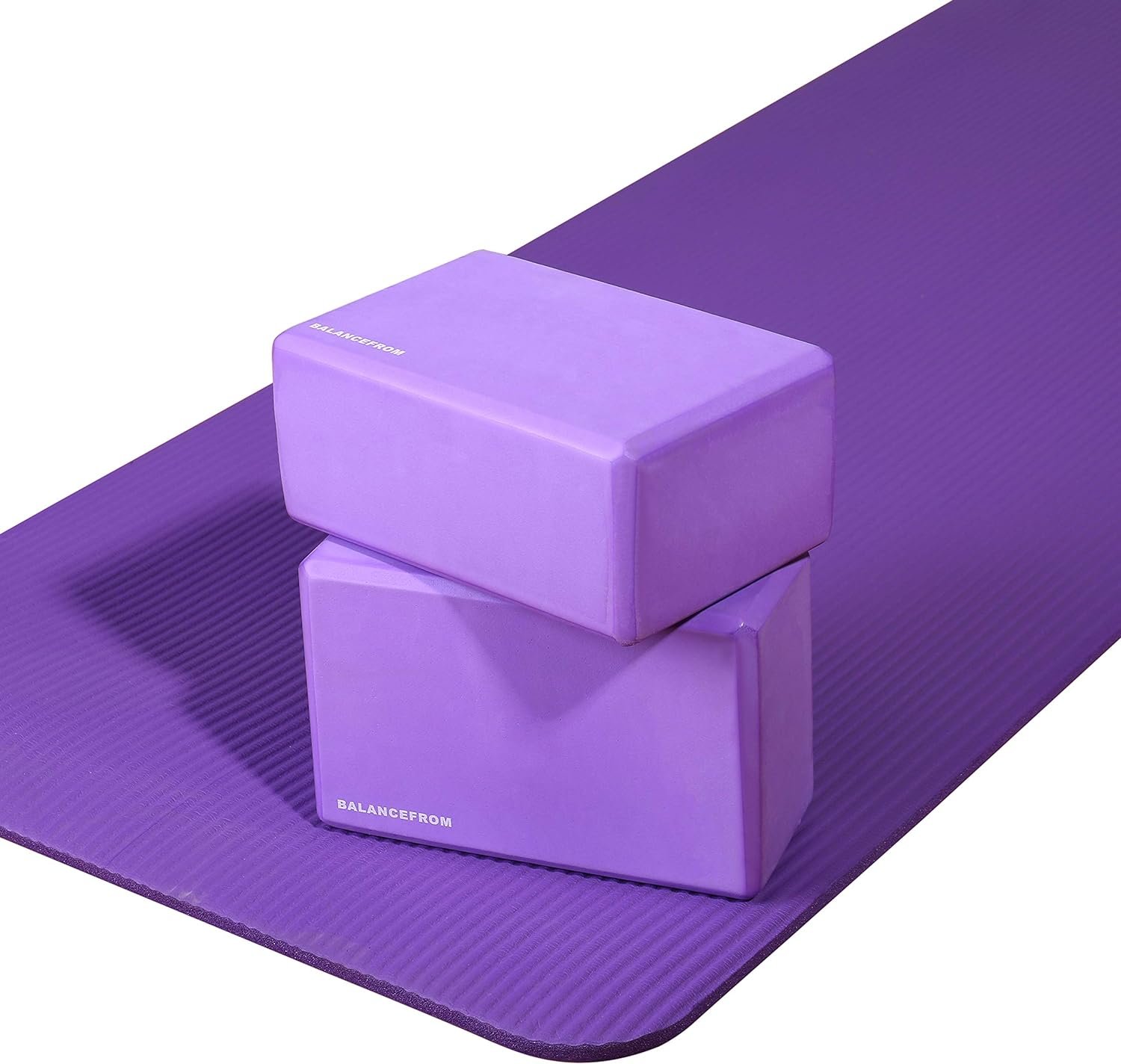 Balancefrom Tapete de Ioga Multiuso 180 X 61 Cm Roxo - 4