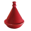 Ver imagem 1 de Saleiro Tagine Cerâmica: Um Toque de Charme e Praticidade para Sua Cozinha!:vermelho
