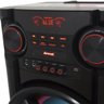 Caixa Som Amplificada Bluetooth 1900W Rms Woofer Fm Usb Led Tws Bivolt + 2 Microfones ACA 1900 New - 4