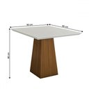 Ver imagem 6 de Cozinha Completa com Mesa e 4 Cadeiras Paulista 7 Portas 2 Gavetas Nature/off White/linho - Panorama