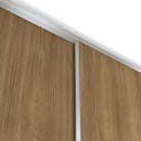 Ver imagem 7 de Quarto Modulado Kappesberg Adapt Branco/Nogueira 5 Peças 418cm x 263cm