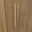 Ver imagem 6 de Quarto Modulado Kappesberg Adapt Branco/Nogueira 5 Peças 418cm x 263cm