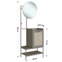 Ver imagem 3 de Aparador para Sala de Estar 185cm X 36,5cm X 68cm